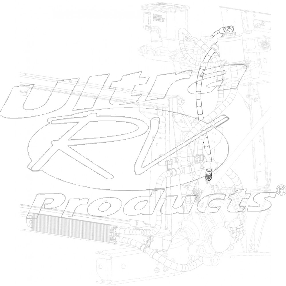 W0011892  -  Hose Asm - Power Brake Booster Inlet (Booster to Pump)